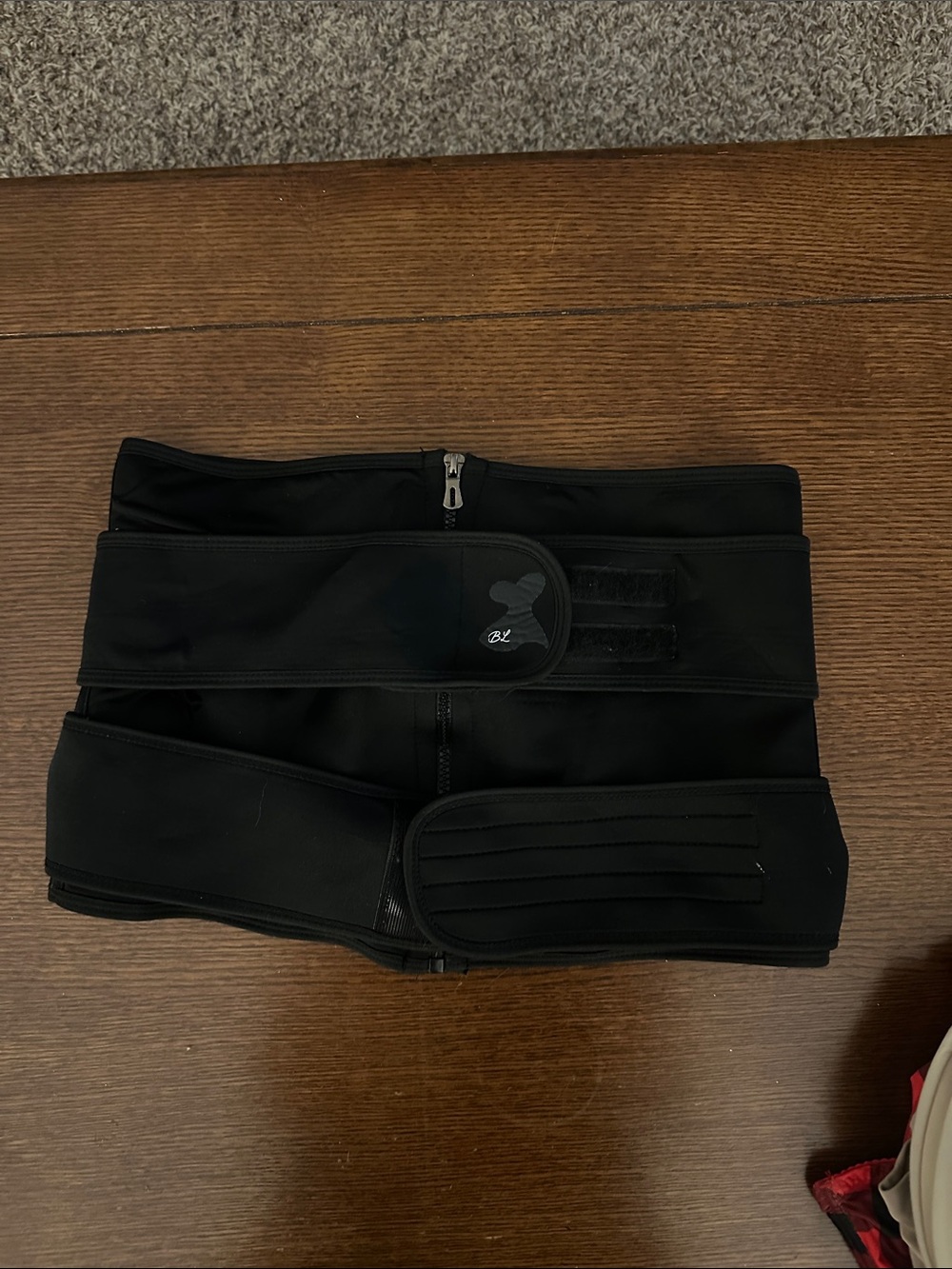Black Waist Support Belt
